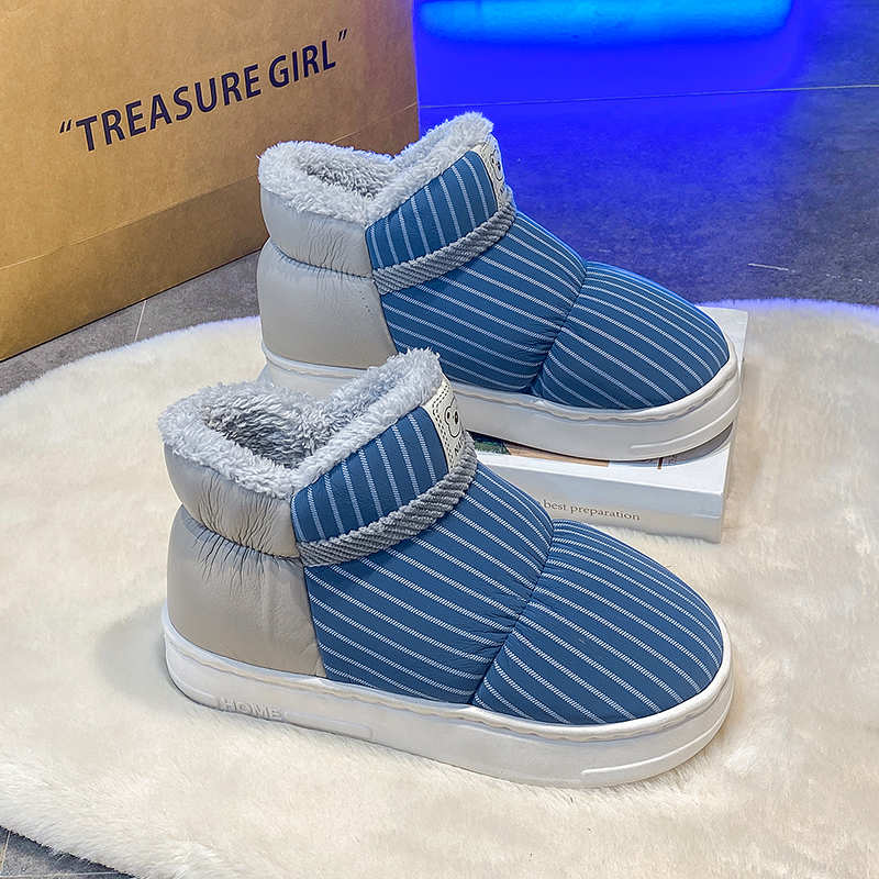Health & Wellness Website - Snowshoe Slip-on Platform Women's Shoes Woman
