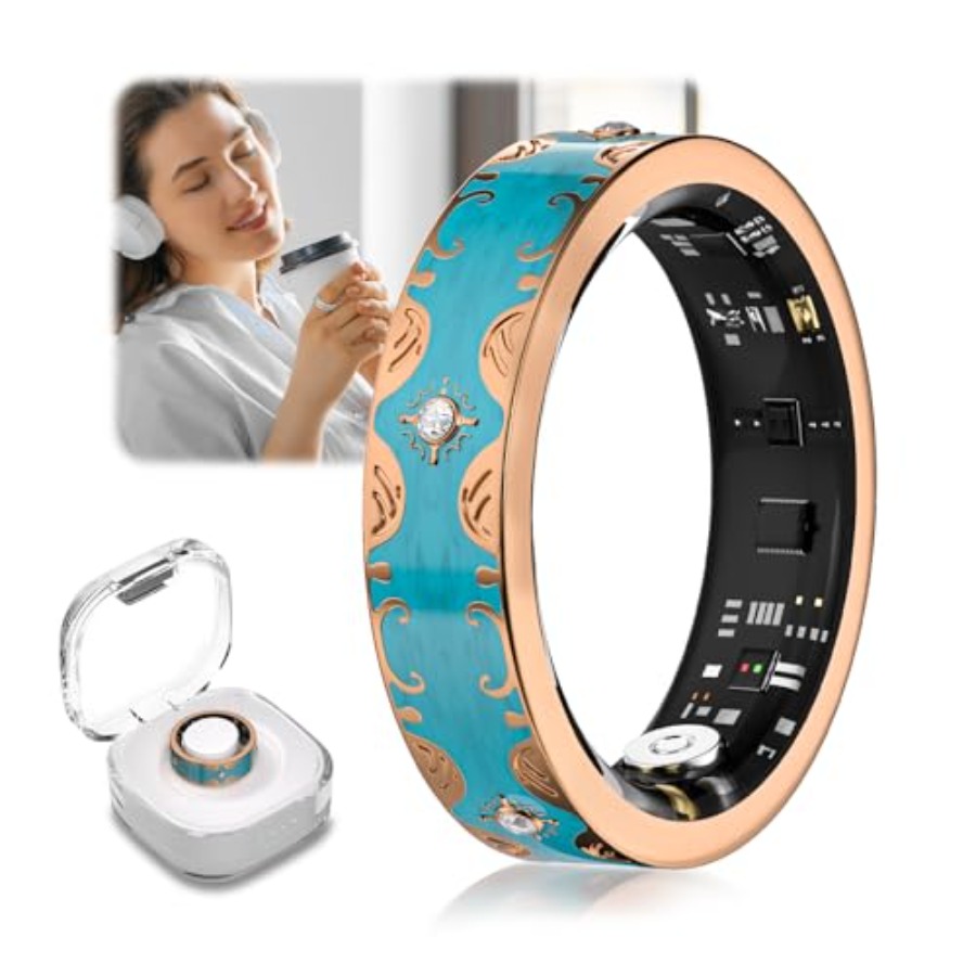 Wellness Health. Ring - 7 Gen Diamond Smart Ring for
