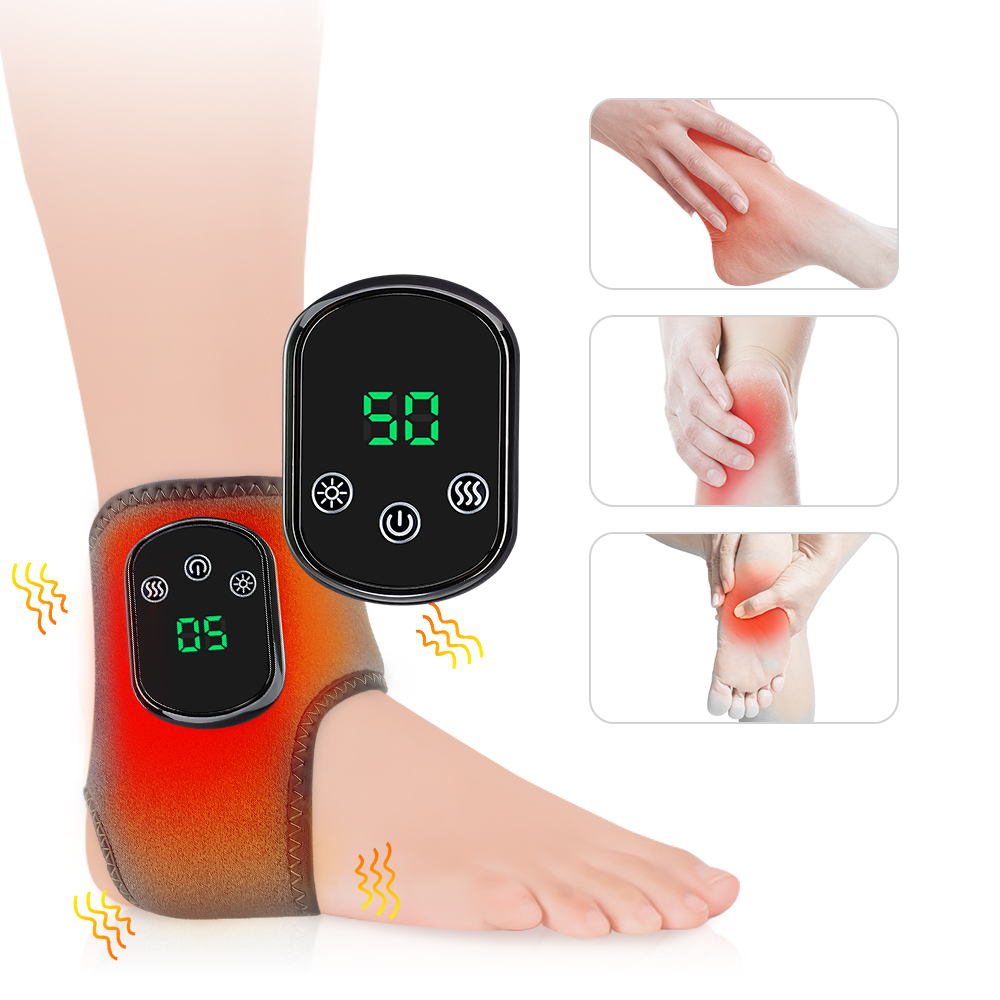 Ankle Brace Support - Electric Foot Ankle Massager With Heat