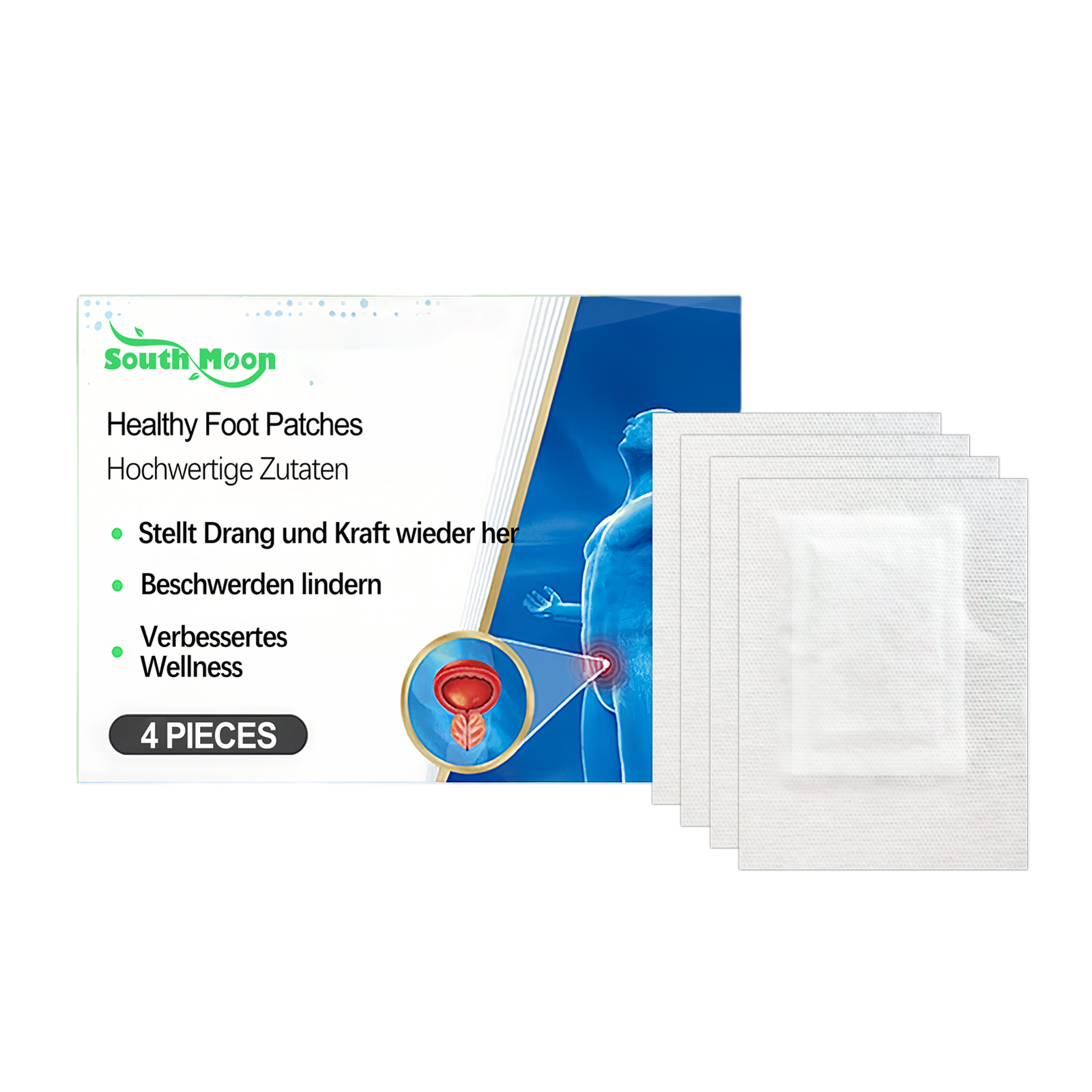 4/8/12pcs Prostate Detox Foof  - огляд і ціна Detox Foot Patch