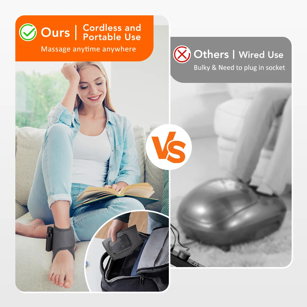 Electric Heated Ankle Brace Ma - огляд і ціна Ankle Brace Support