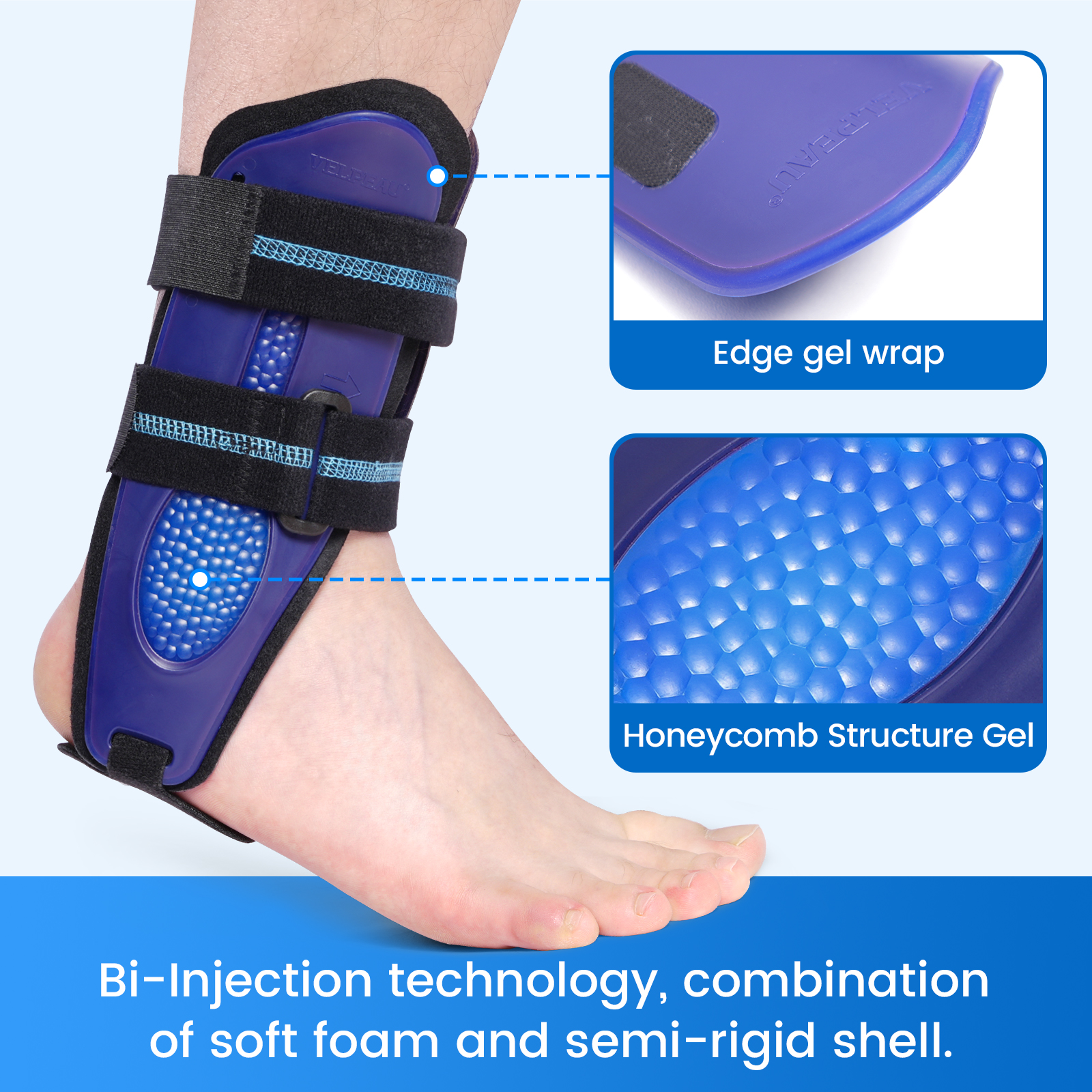 VELPEAU Ankle Brace Support fo - огляд і ціна Ankle Brace Support