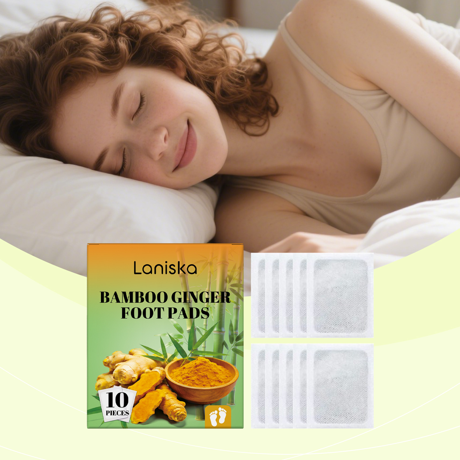 Bamboo Ginger Deep Detox Patch - огляд і ціна Detox Foot Patch