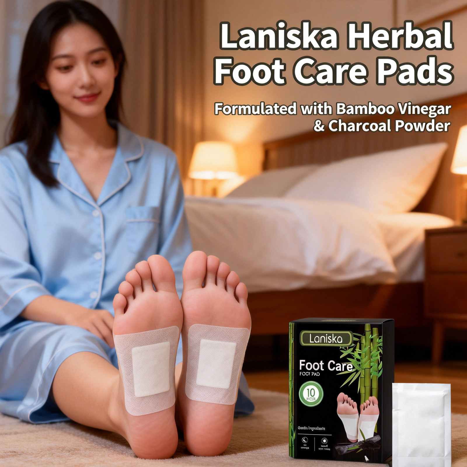 Herbal Foot Patches Help Sleep - огляд і ціна Detox Foot Patch