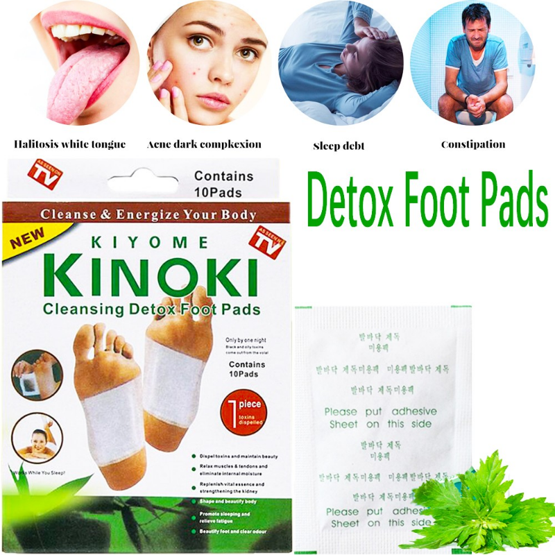 Korea Kinoki Natural Herbal De - огляд і ціна Detox Foot Patch