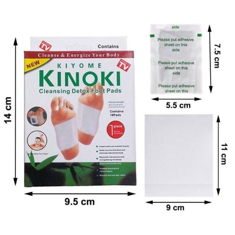 Korea Kinoki Natural Herbal De - огляд і ціна Detox Foot Patch
