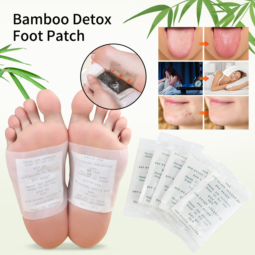 100PCS Natural Detox Foot Bamb - огляд і ціна Detox Foot Patch