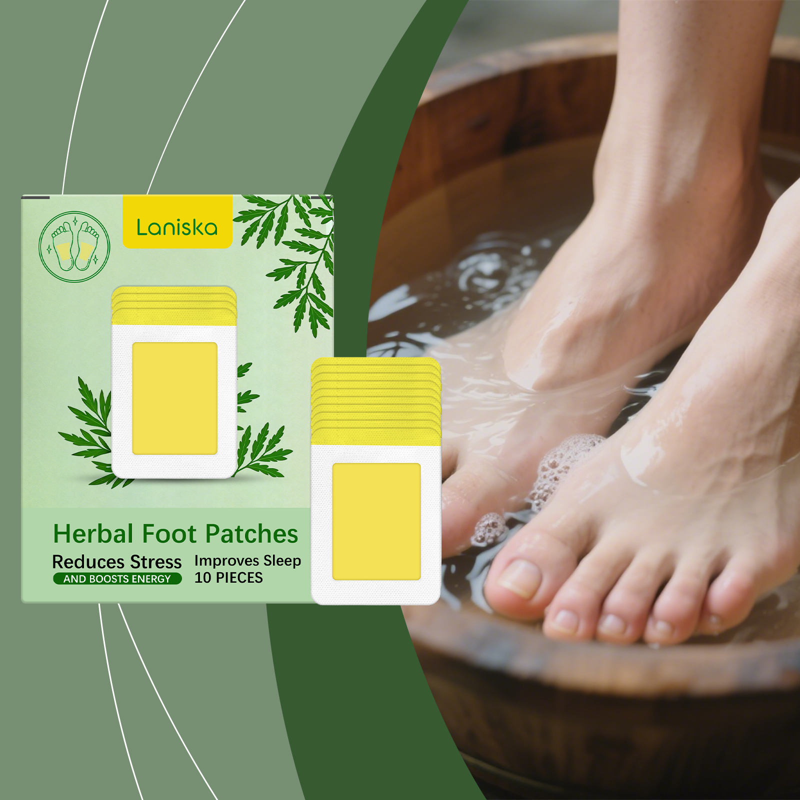 Detox Foot Patch Stress Relief - огляд і ціна Detox Foot Patch
