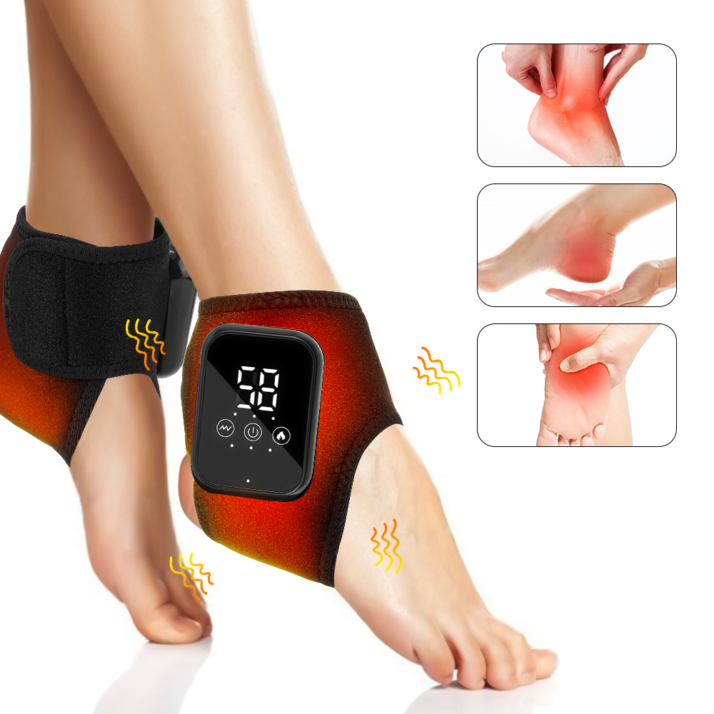 Rechargeable Hot Compress Vibr - огляд і ціна Ankle Brace Support