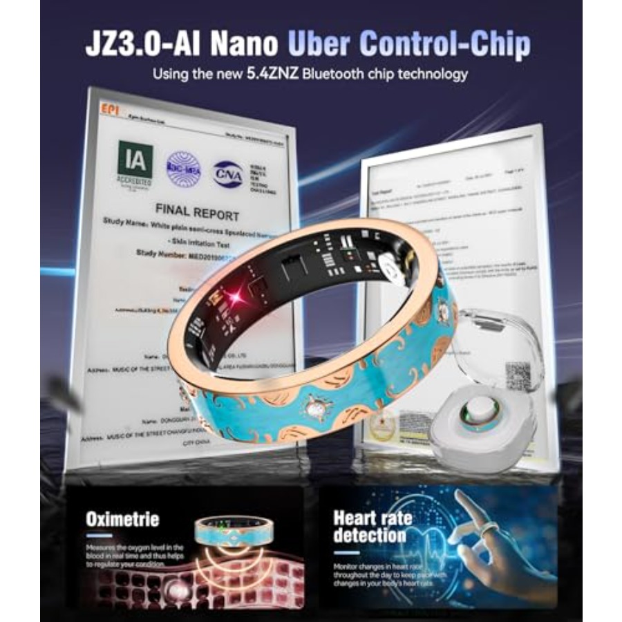 7 Gen Diamond Smart Ring for W - огляд і ціна Wellness Health. Ring