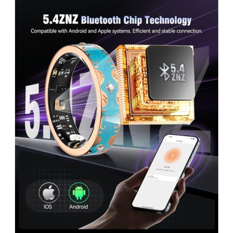 7 Gen Diamond Smart Ring for W - огляд і ціна Wellness Health. Ring