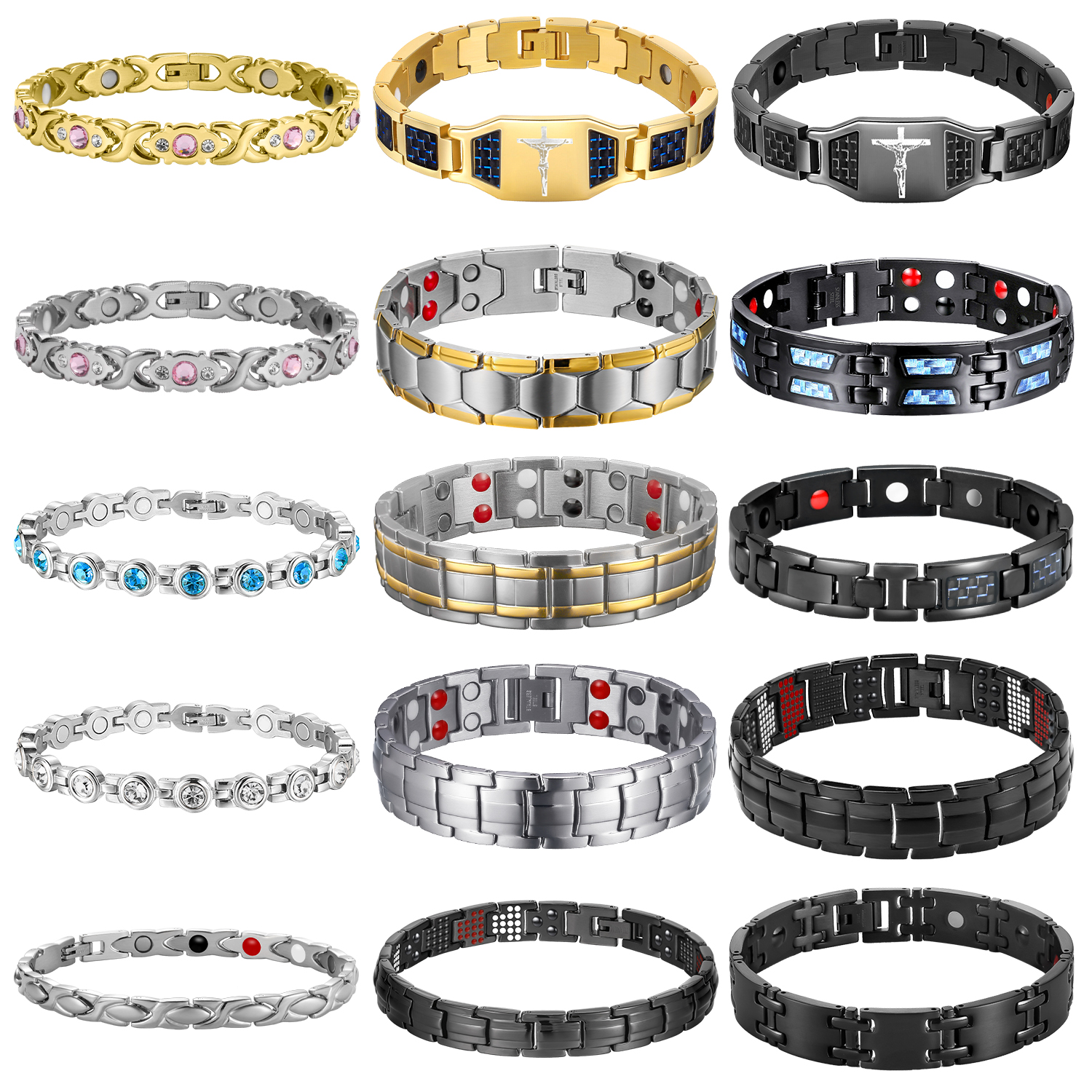 Fashionable Strength Magneitc  - огляд і ціна Health Wellness Bracelet