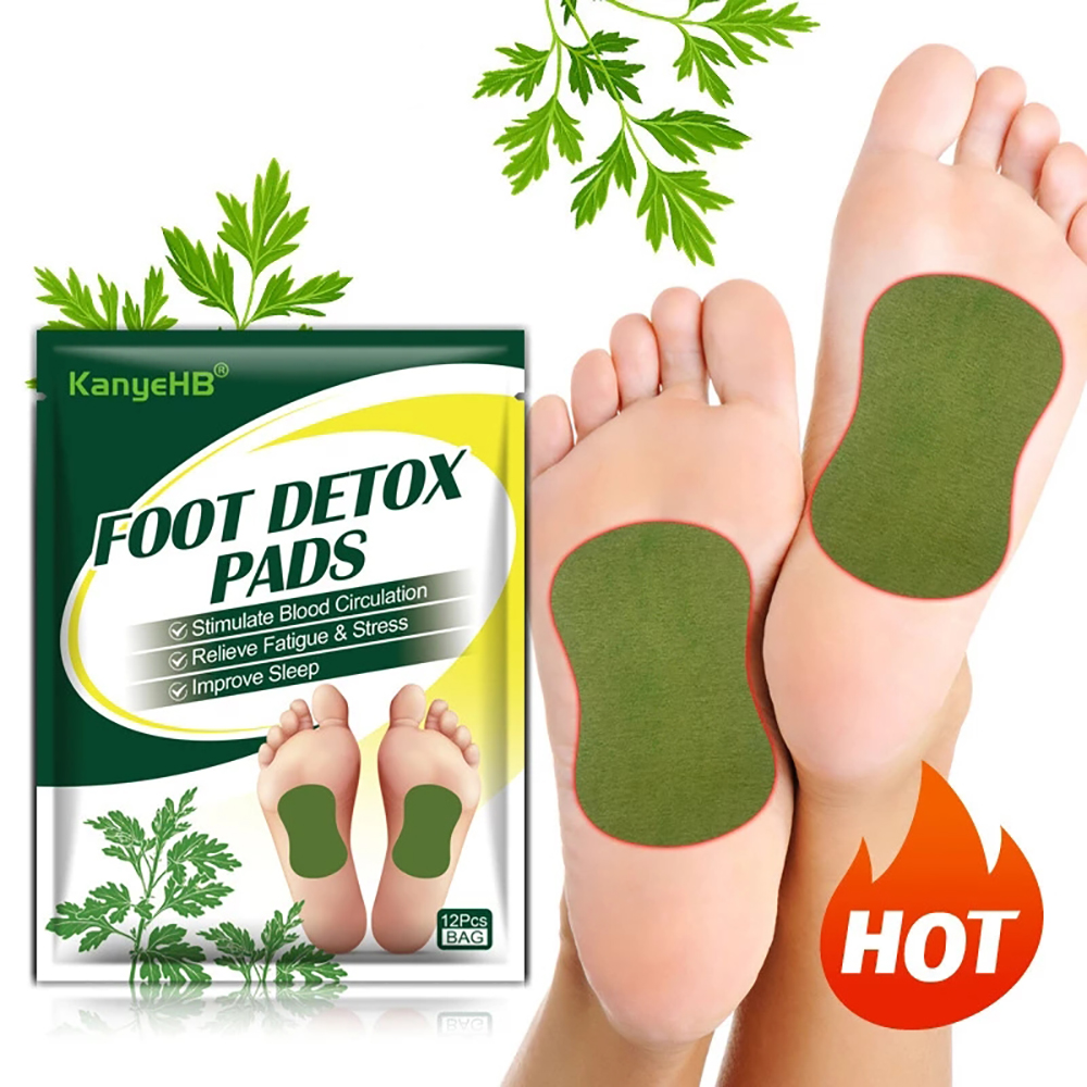 Detox Foot Patches Pads 12/24P - огляд і ціна Detox Foot Patch